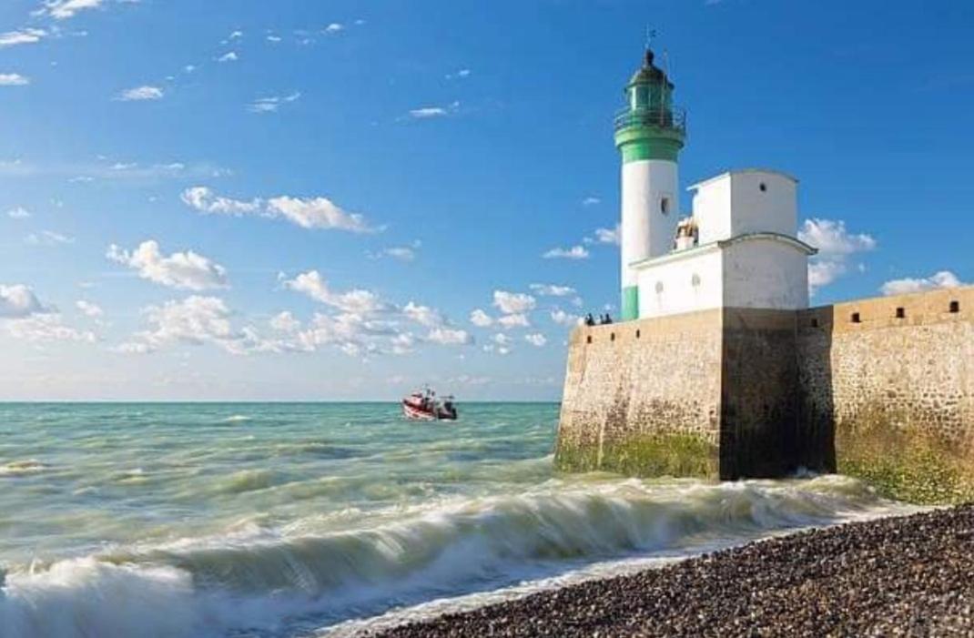 Appartement Cote Et Plage Le Tréport Buitenkant foto